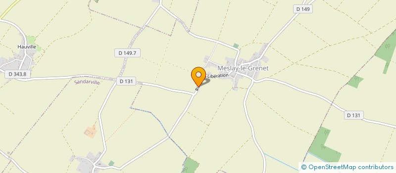 localisation de l'entreprise SOCIETE CIVILE IMMOBILIERE MEMISA à EPEAUTROLLES