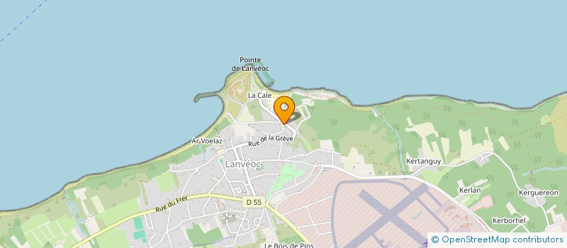 localisation de l'entreprise SOCIETE CIVILE IMMOBILIERE MENGOUCHI YAHYA  LANVEOC