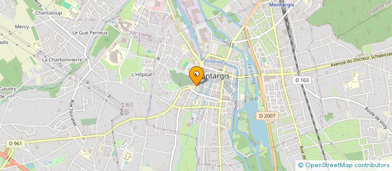 localisation de l'entreprise SOCIETE CIVILE IMMOBILIERE MENY à MONTARGIS