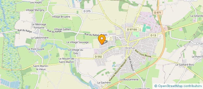 localisation de l'entreprise SOCIETE CIVILE IMMOBILIERE MERABATIN  BREHAL