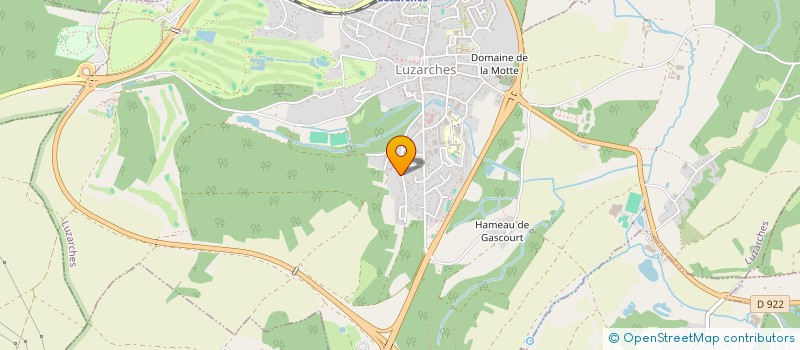 localisation de l'entreprise SOCIETE CIVILE IMMOBILIERE MERCIEN SAINT LOUIS 77  LUZARCHES