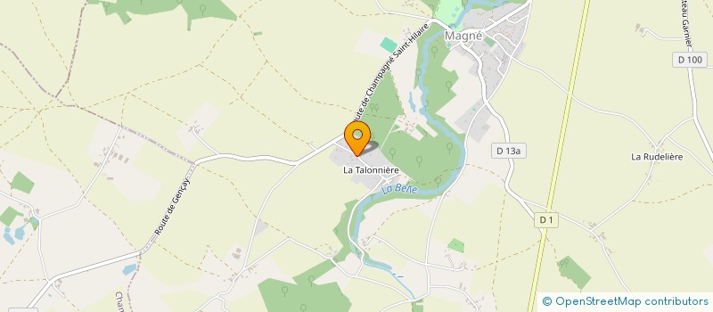 localisation de l'entreprise SOCIETE CIVILE IMMOBILIERE MERLITA, SCI MERLITA  MAGNE