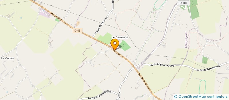 localisation de l'entreprise SOCIETE CIVILE IMMOBILIERE MESA  CLARBEC