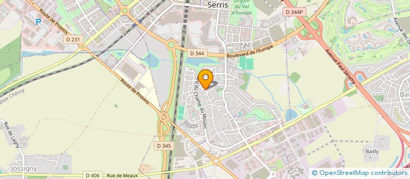 localisation de l'entreprise SOCIETE CIVILE IMMOBILIERE MEZYSE  CHESSY