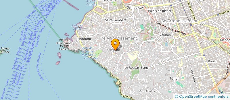 localisation de l'entreprise SOCIETE CIVILE IMMOBILIERE MF IMMO à MARSEILLE