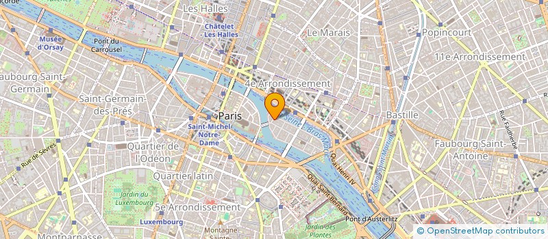 localisation de l'entreprise SOCIETE CIVILE IMMOBILIERE MFAF  PARIS