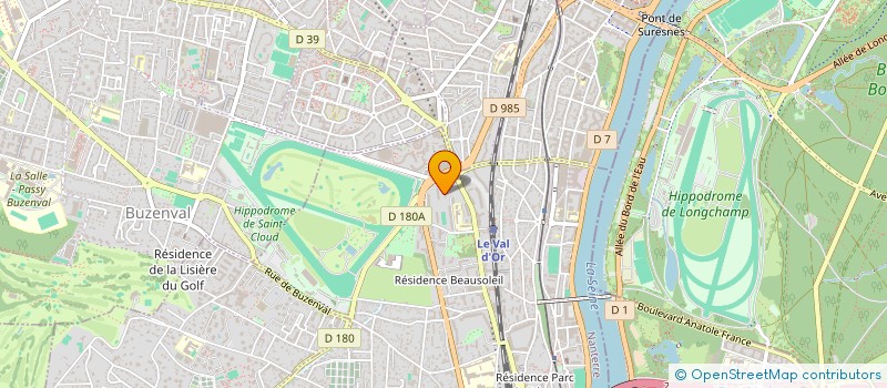 localisation de l'entreprise SOCIETE CIVILE IMMOBILIERE MG DE GOUSTINE à SAINT-CLOUD
