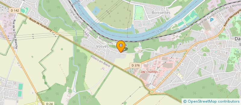 localisation de l'entreprise SOCIETE CIVILE IMMOBILIERE MG2L à DAMMARIE-LES-LYS