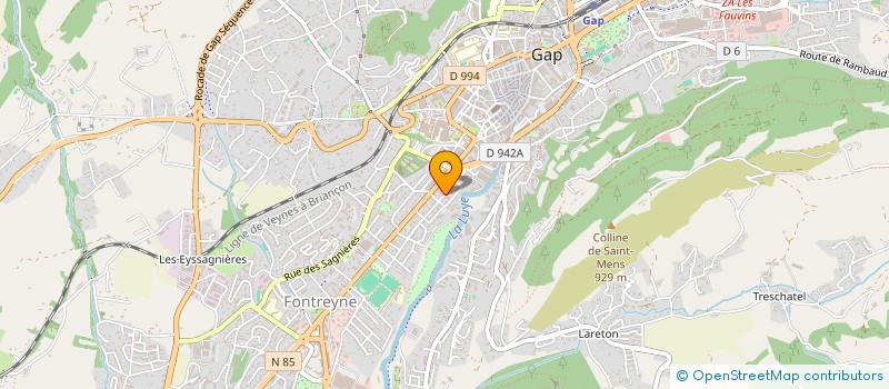 localisation de l'entreprise SOCIETE CIVILE IMMOBILIERE MGA 75  GAP