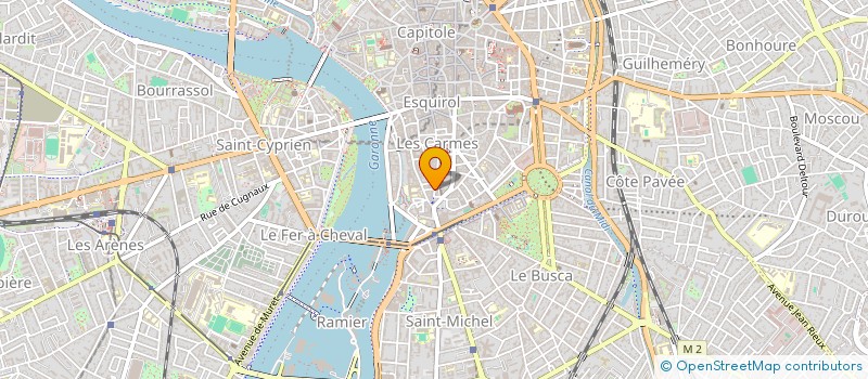 localisation de l'entreprise SOCIETE CIVILE IMMOBILIERE MGPP ET PAR ABREVIATION SCI MGPP à TOULOUSE