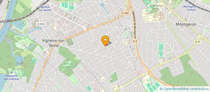 localisation de l'entreprise SOCIETE CIVILE IMMOBILIERE MIASS à VIGNEUX-SUR-SEINE
