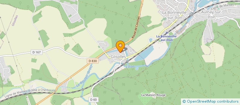 localisation de l'entreprise SOCIETE CIVILE IMMOBILIERE MICHELI  GLISOLLES