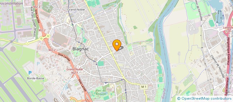 localisation de l'entreprise SOCIETE CIVILE IMMOBILIERE MICHEMILINO IMMO ET PAR ABREVIATION SCI MEL  BLAGNAC