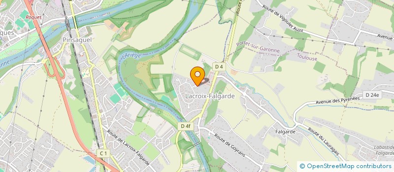 localisation de l'entreprise SOCIETE CIVILE IMMOBILIERE MIDI  LACROIX-FALGARDE