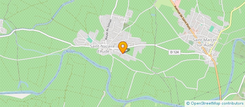 localisation de l'entreprise SOCIETE CIVILE IMMOBILIERE MIKA  SAINT-NAZAIRE-D'AUDE