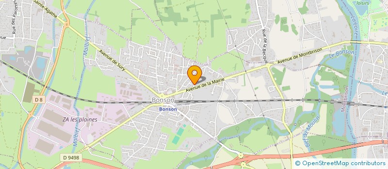 localisation de l'entreprise SOCIETE CIVILE IMMOBILIERE MIKO  ANDREZIEUX-BOUTHEON