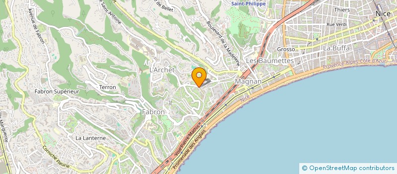 localisation de l'entreprise SOCIETE CIVILE IMMOBILIERE MILCRI à NICE