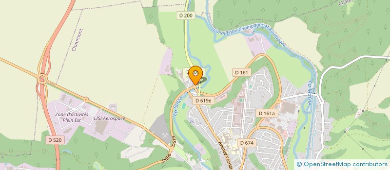 localisation de l'entreprise SOCIETE CIVILE IMMOBILIERE MINAEL à CHAUMONT