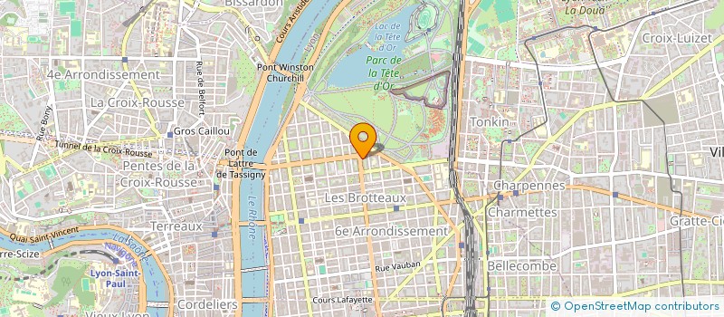 localisation de l'entreprise SOCIETE CIVILE IMMOBILIERE MINOS  LYON