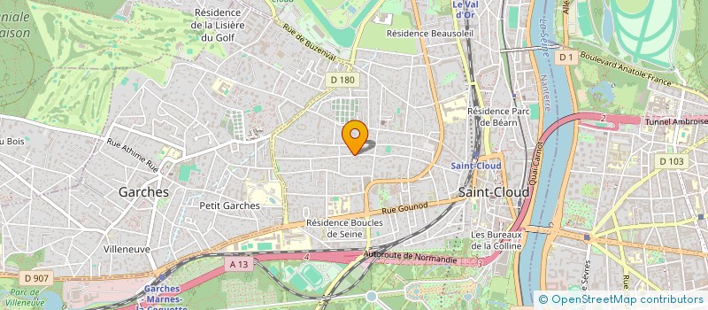 localisation de l'entreprise SOCIETE CIVILE IMMOBILIERE MINSAT REVEL à SAINT-CLOUD