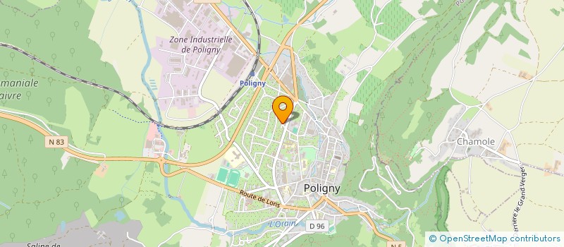 localisation de l'entreprise SOCIETE CIVILE IMMOBILIERE MISSA  POLIGNY