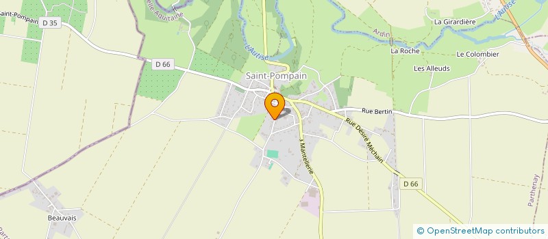 localisation de l'entreprise SOCIETE CIVILE IMMOBILIERE MITARD  SAINT-POMPAIN