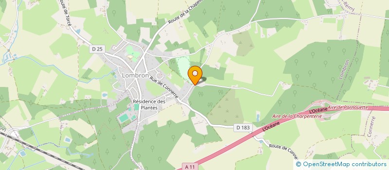 localisation de l'entreprise SOCIETE CIVILE IMMOBILIERE MITY  LOMBRON