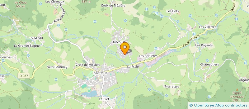 localisation de l'entreprise SOCIETE CIVILE IMMOBILIERE MIWA  MATOUR