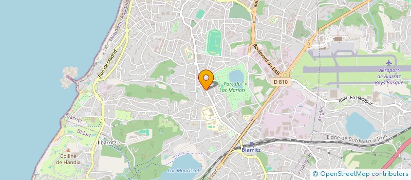 localisation de l'entreprise SOCIETE CIVILE IMMOBILIERE MJB à BIARRITZ