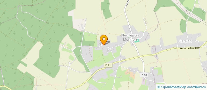 localisation de l'entreprise SOCIETE CIVILE IMMOBILIERE MLC  ILLEVILLE-SUR-MONTFORT