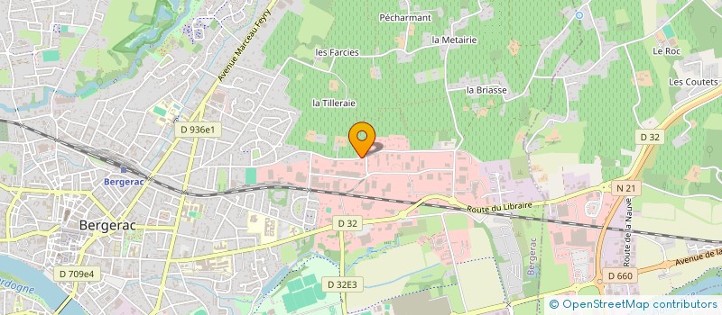 localisation de l'entreprise SOCIETE CIVILE IMMOBILIERE MLGI EN ABREGE SCI MLGI à BERGERAC
