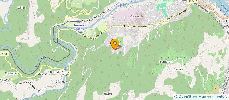localisation de l'entreprise SOCIETE CIVILE IMMOBILIERE MLH à TOURNON-SUR-RHONE