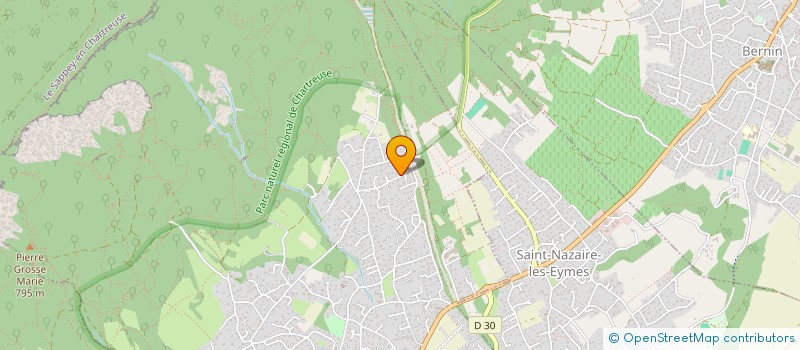 localisation de l'entreprise SOCIETE CIVILE IMMOBILIERE MM & CO  SAINT-ISMIER