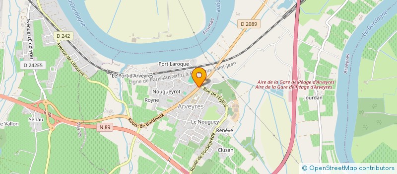 localisation de l'entreprise SOCIETE CIVILE IMMOBILIERE MMR  ARVEYRES