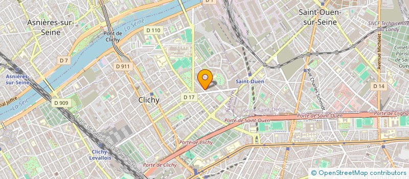 localisation de l'entreprise SOCIETE CIVILE IMMOBILIERE MNB à CLICHY