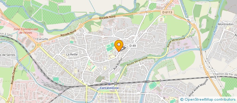 localisation de l'entreprise SOCIETE CIVILE IMMOBILIERE MOFTADEH à CARCASSONNE