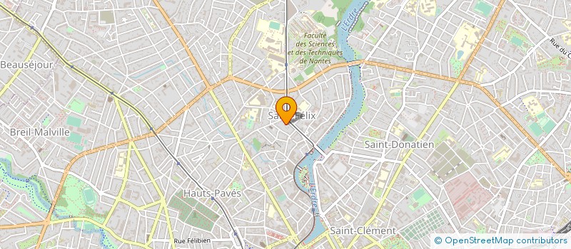 localisation de l'entreprise SOCIETE CIVILE IMMOBILIERE MOISSY DEHERGNE IMMOBILIER  NANTES