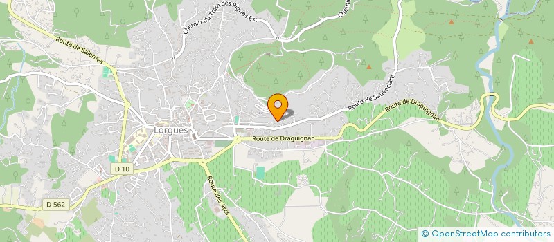 localisation de l'entreprise SOCIETE CIVILE IMMOBILIERE MONOSO  LORGUES