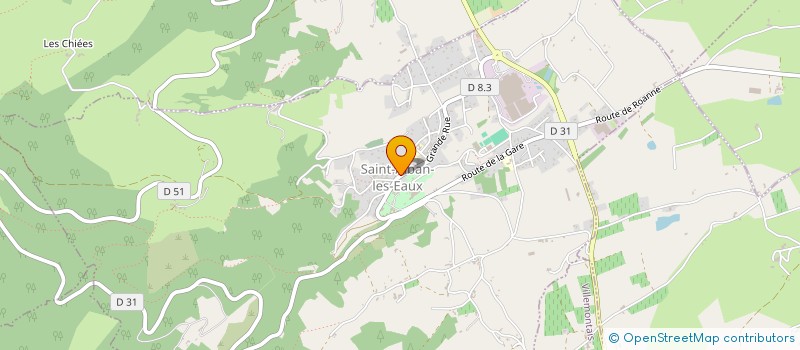 localisation de l'entreprise SOCIETE CIVILE IMMOBILIERE MONROCHER ET PAR ABREVIATION SCI MONROCHER  SAINT-ALBAN-LES-EAUX