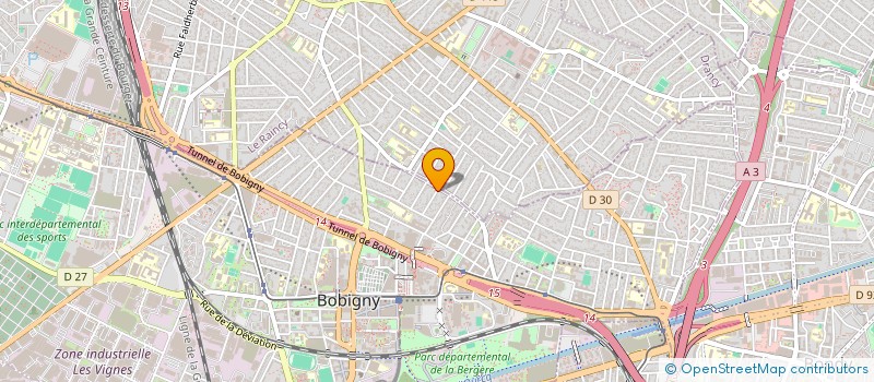 localisation de l'entreprise SOCIETE CIVILE IMMOBILIERE MONT BLANC  BOBIGNY