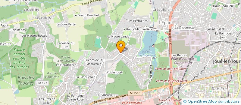 localisation de l'entreprise SOCIETE CIVILE IMMOBILIERE MONTE-CRISTO  BALLAN-MIRE