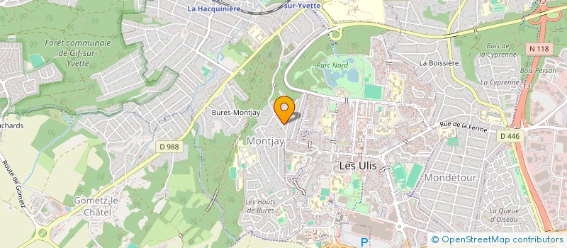 localisation de l'entreprise SOCIETE CIVILE IMMOBILIERE MONTJAY à BURES-SUR-YVETTE