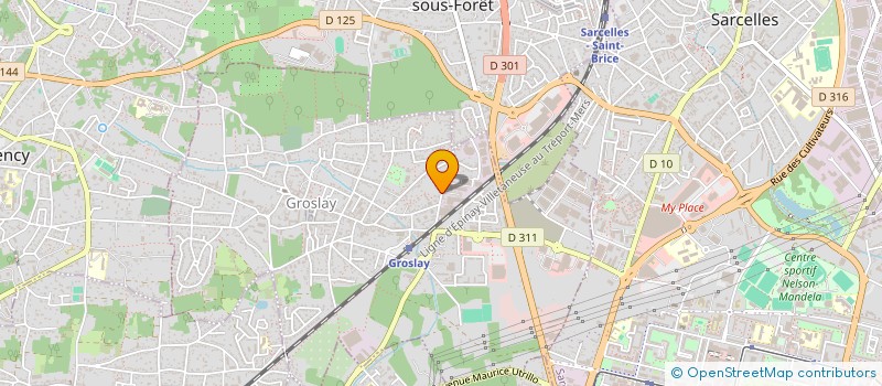 localisation de l'entreprise SOCIETE CIVILE IMMOBILIERE MORSALINES à GROSLAY