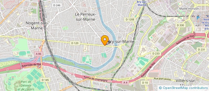 localisation de l'entreprise SOCIETE CIVILE IMMOBILIERE MOSQUERA INVESTISSEMENT  LE PERREUX-SUR-MARNE