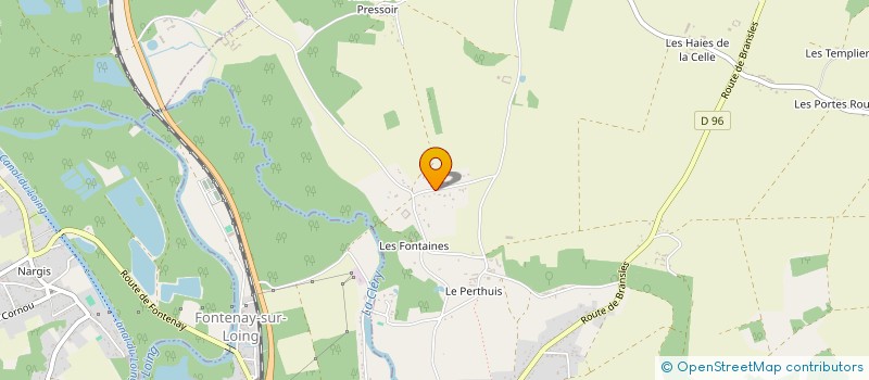 localisation de l'entreprise SOCIETE CIVILE IMMOBILIERE MOT D'OR à FERRIERES-EN-GATINAIS