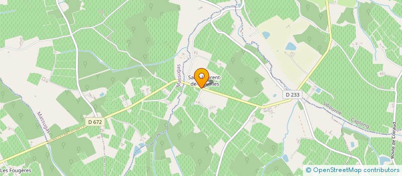 localisation de l'entreprise SOCIETE CIVILE IMMOBILIERE MOULIN LAURENT BLANCHET  MASSUGAS