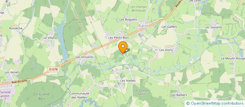 localisation de l'entreprise SOCIETE CIVILE IMMOBILIERE MOULIN SCHROPP  RATTE