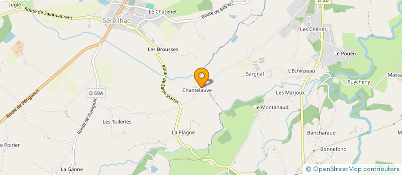 localisation de l'entreprise SOCIETE CIVILE IMMOBILIERE MOUNIER à SEREILHAC