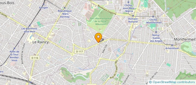 localisation de l'entreprise SOCIETE CIVILE IMMOBILIERE MSA à CLICHY-SOUS-BOIS