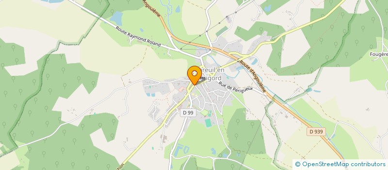 localisation de l'entreprise SOCIETE CIVILE IMMOBILIERE MURIEL  MAREUIL EN PERIGORD